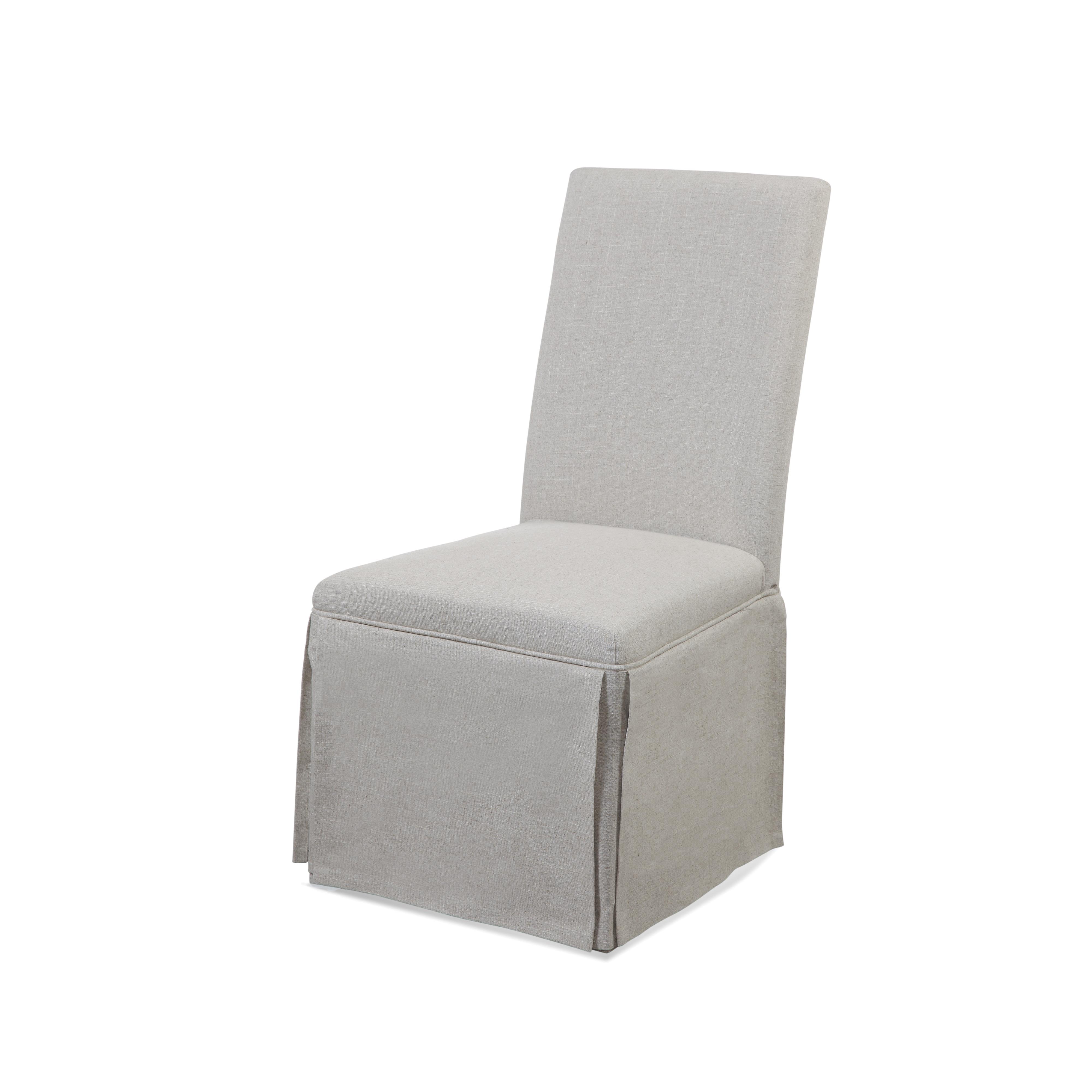 Skirted dining chairs deals with arms